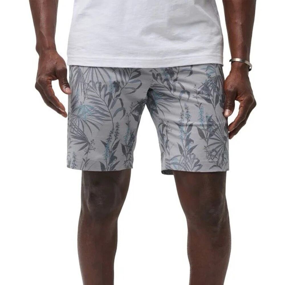 Travis Mathew Garden Isle Golf Shorts Sz 38 All Over Floral Print Performance